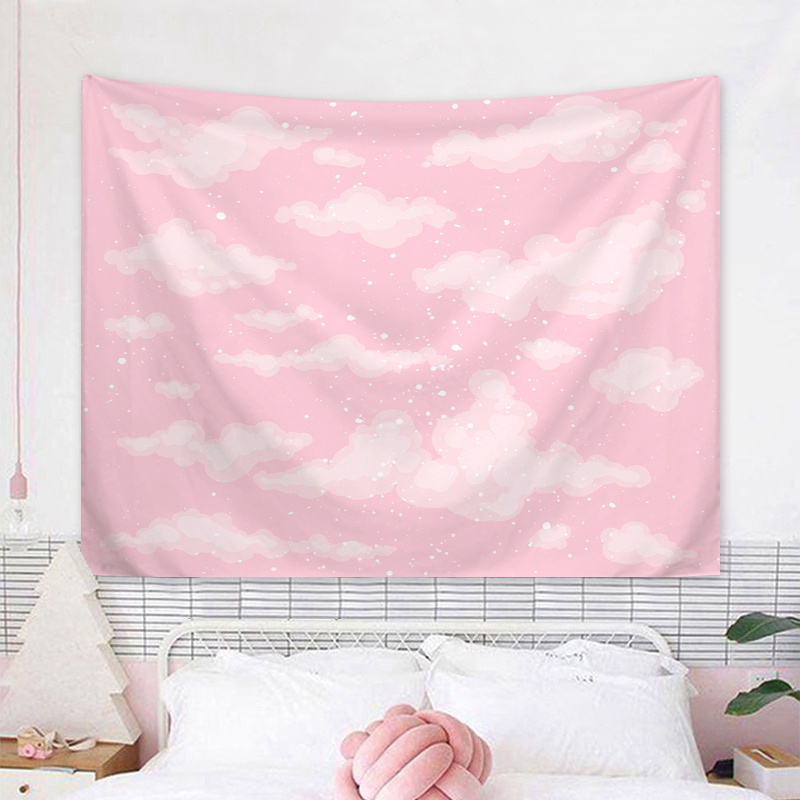 Interior Design Home - 1pc Sky cloud tapestry, lovely cloud