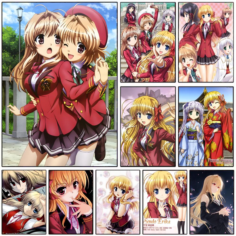 Interior Design Visualizer - Visual Novel Game F-fortune Aterial Poster