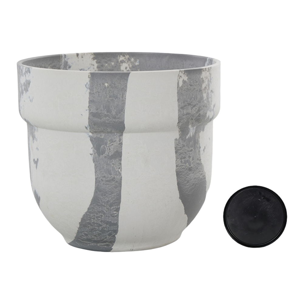 Interior Design Visualizer - Cement Visual Effect Flower Pot in