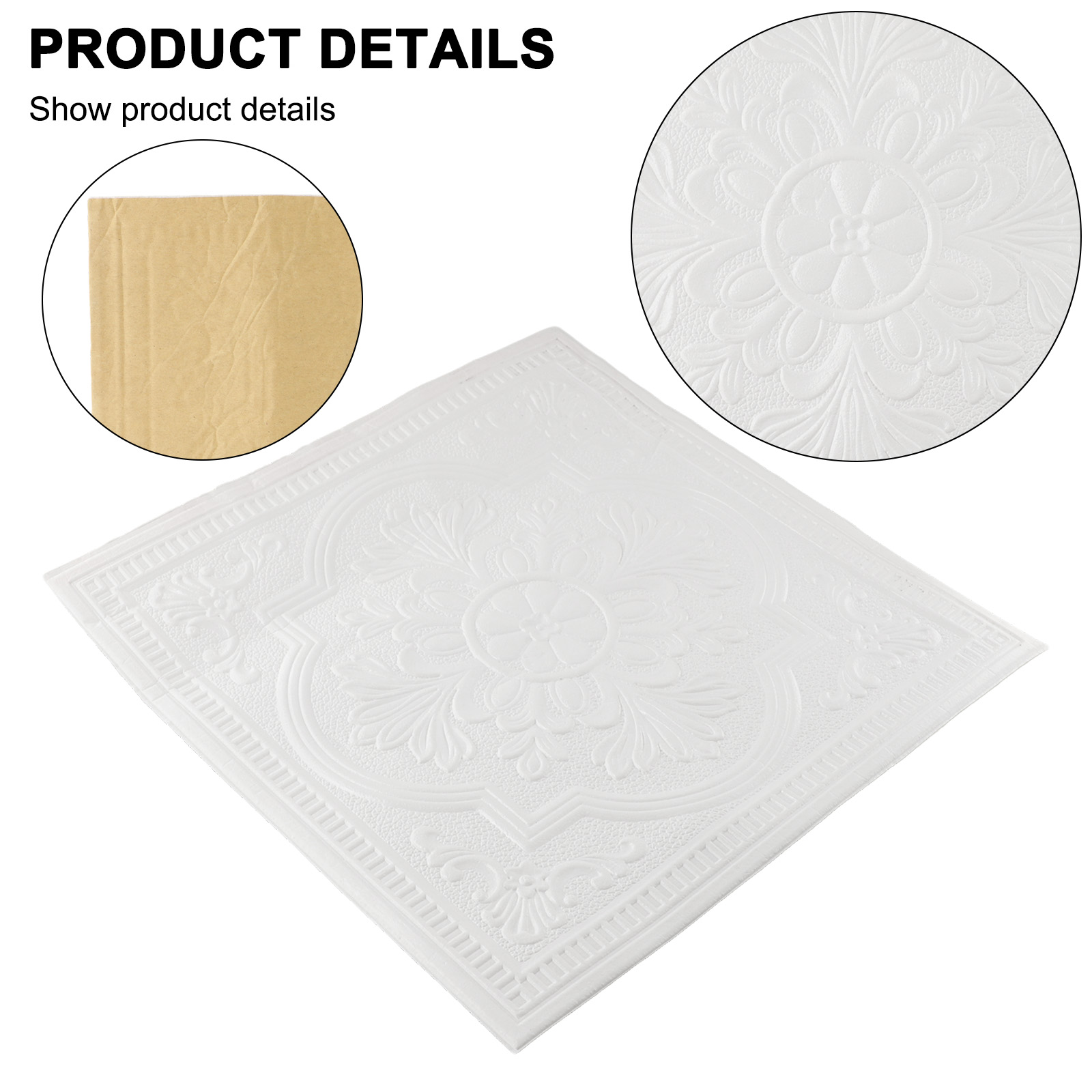 3D Stone Texture Foam Wall Pan - Wall Panel 3D Texture recension och pris