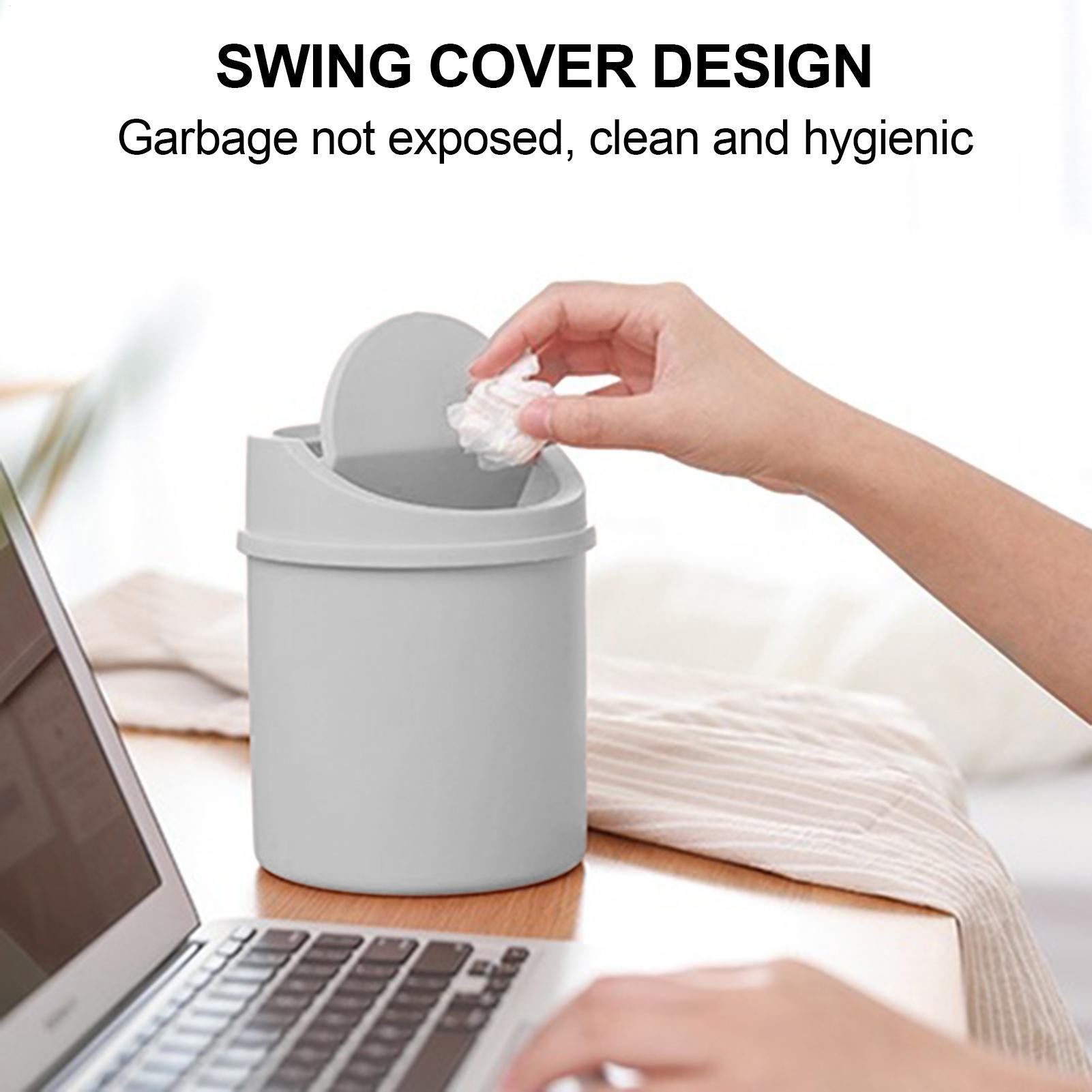 Mini Desktop Bin Small Trash C - Interior Design Youtube recension och pris