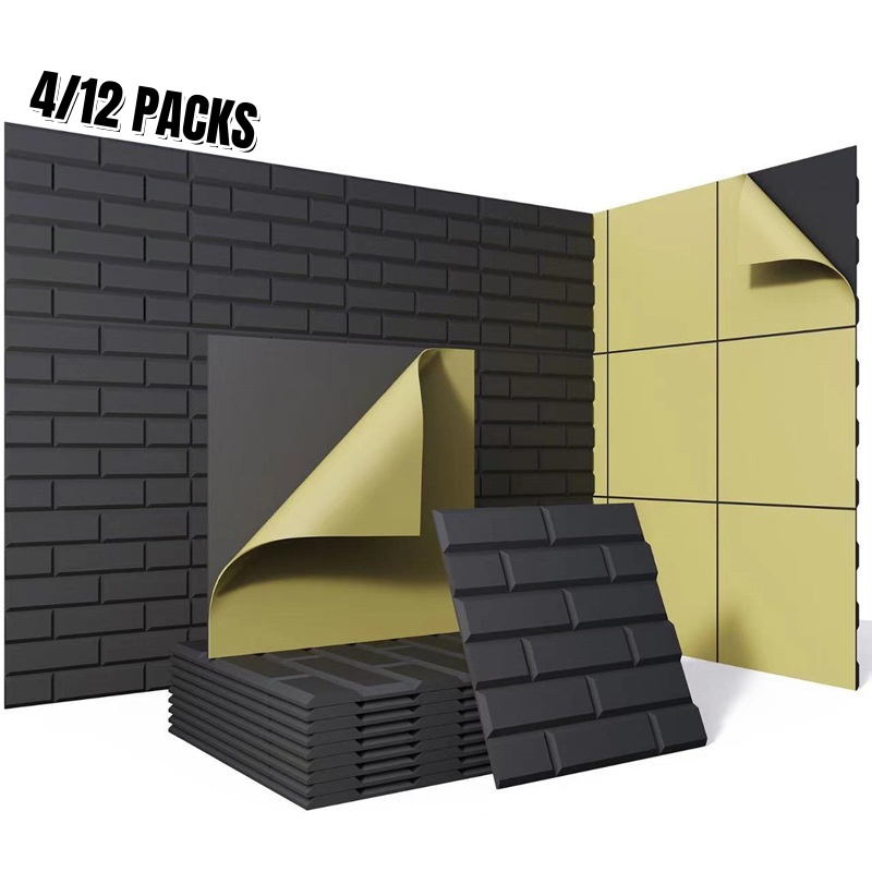 Brick Texture Soundproof Wall  - Wall Panel 3D Texture recension och pris