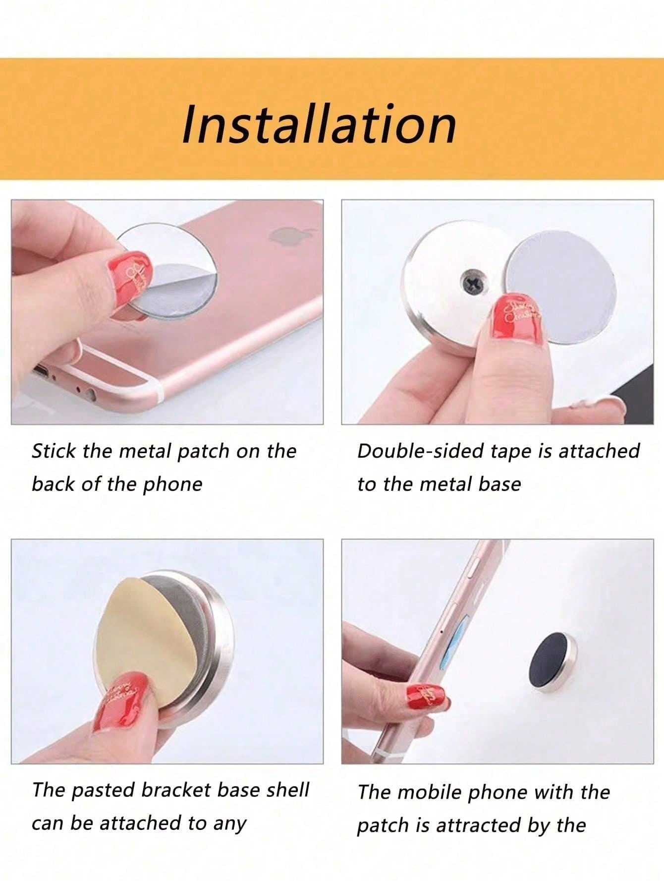 1/2 Round Magnetic Car Phone H - Interior Design Visualizer recension och pris