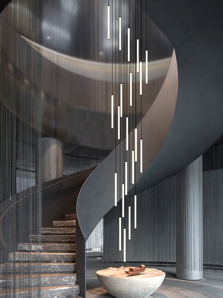 Nordic Strip Chandelier LED Ci - Interior Design Youtube recension och pris
