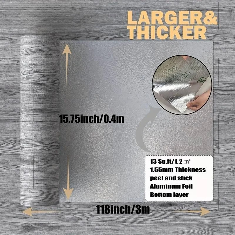 1 Rolls,118 Inches X15.75 Inch - Wall Panel 3D Texture recension och pris