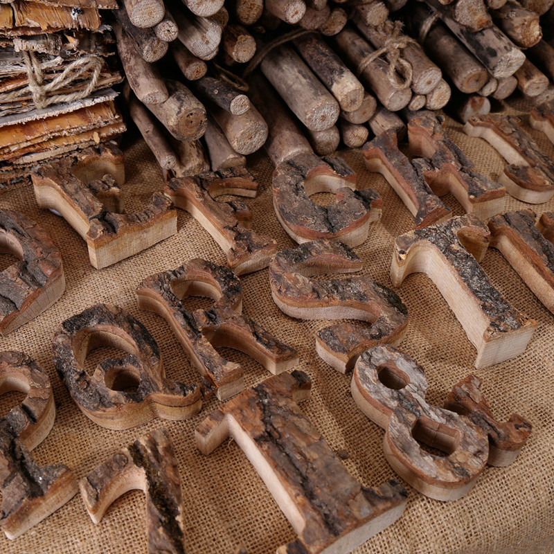 Wooden Letters Home Decor Alph - Interior Design Home recension och pris