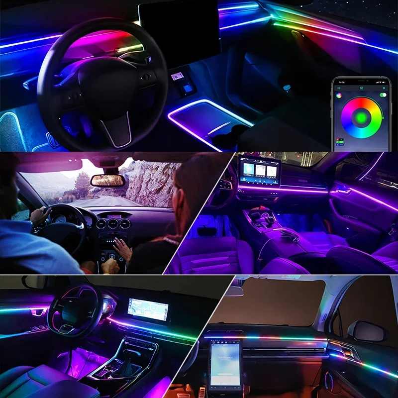 6 in 1 Exclusive Car LED Inter - Interior Design Visualizer recension och pris