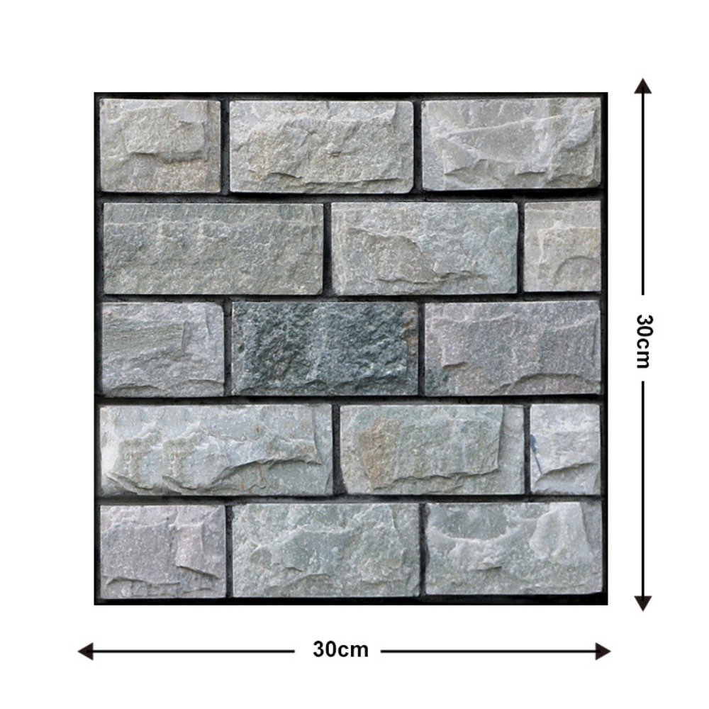 30x30x0.3cm 3D Wood Grain Wall - Wall Panel 3D Texture recension och pris