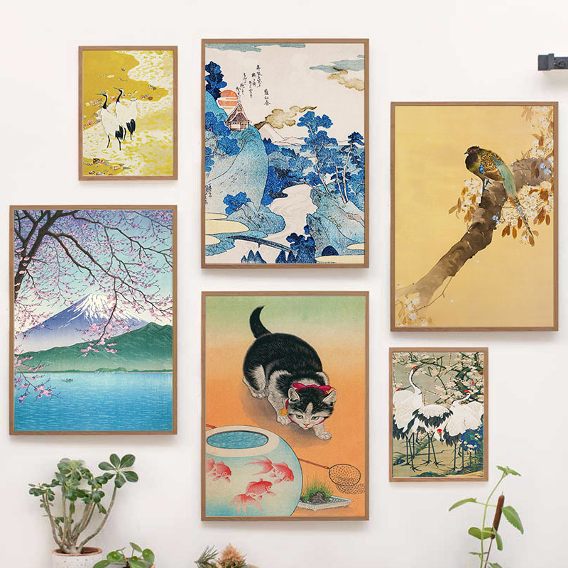 Japanese Katsushika Hokusai Ca - Interior Design Home recension och pris