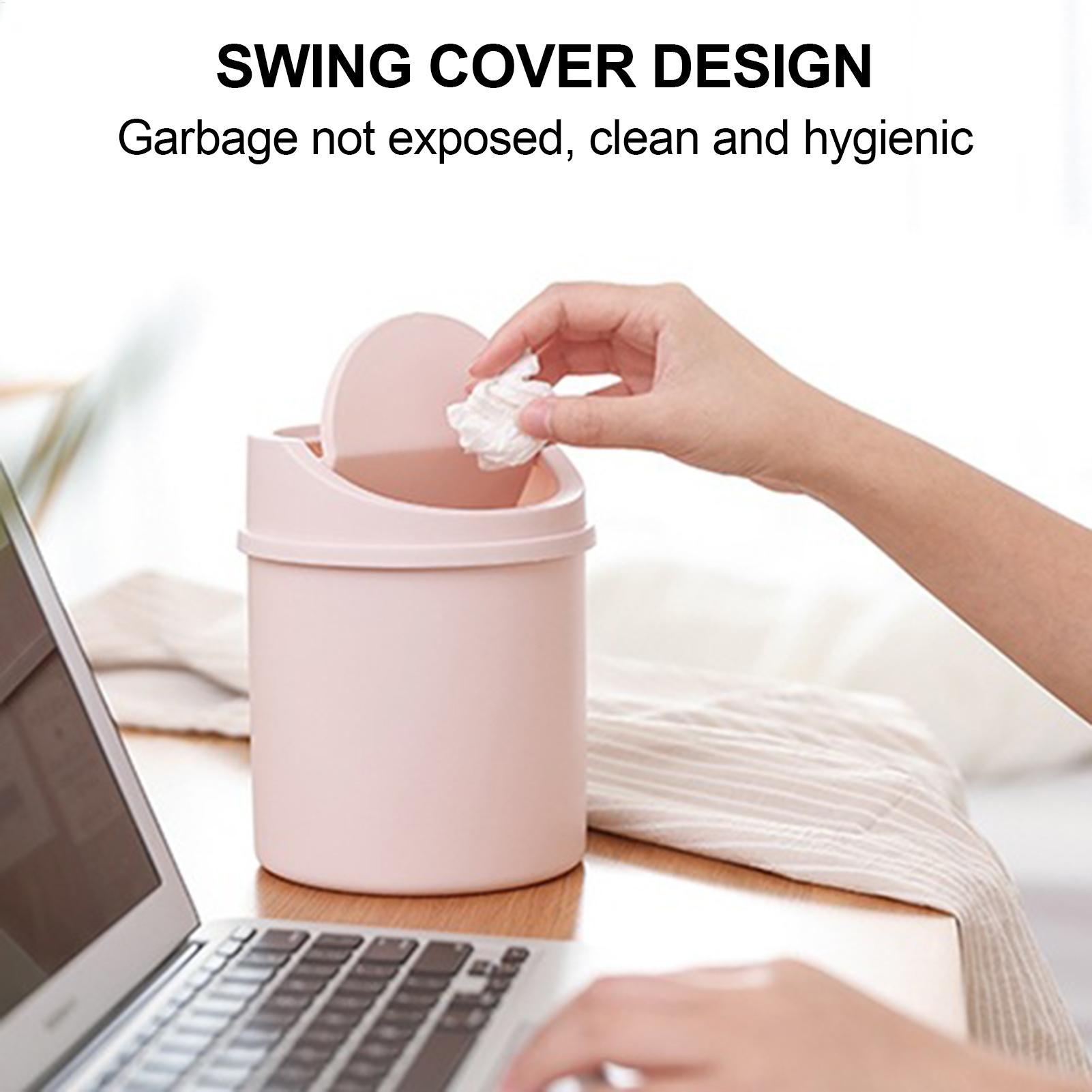 Mini Desktop Bin Small Trash C - Interior Design Youtube recension och pris